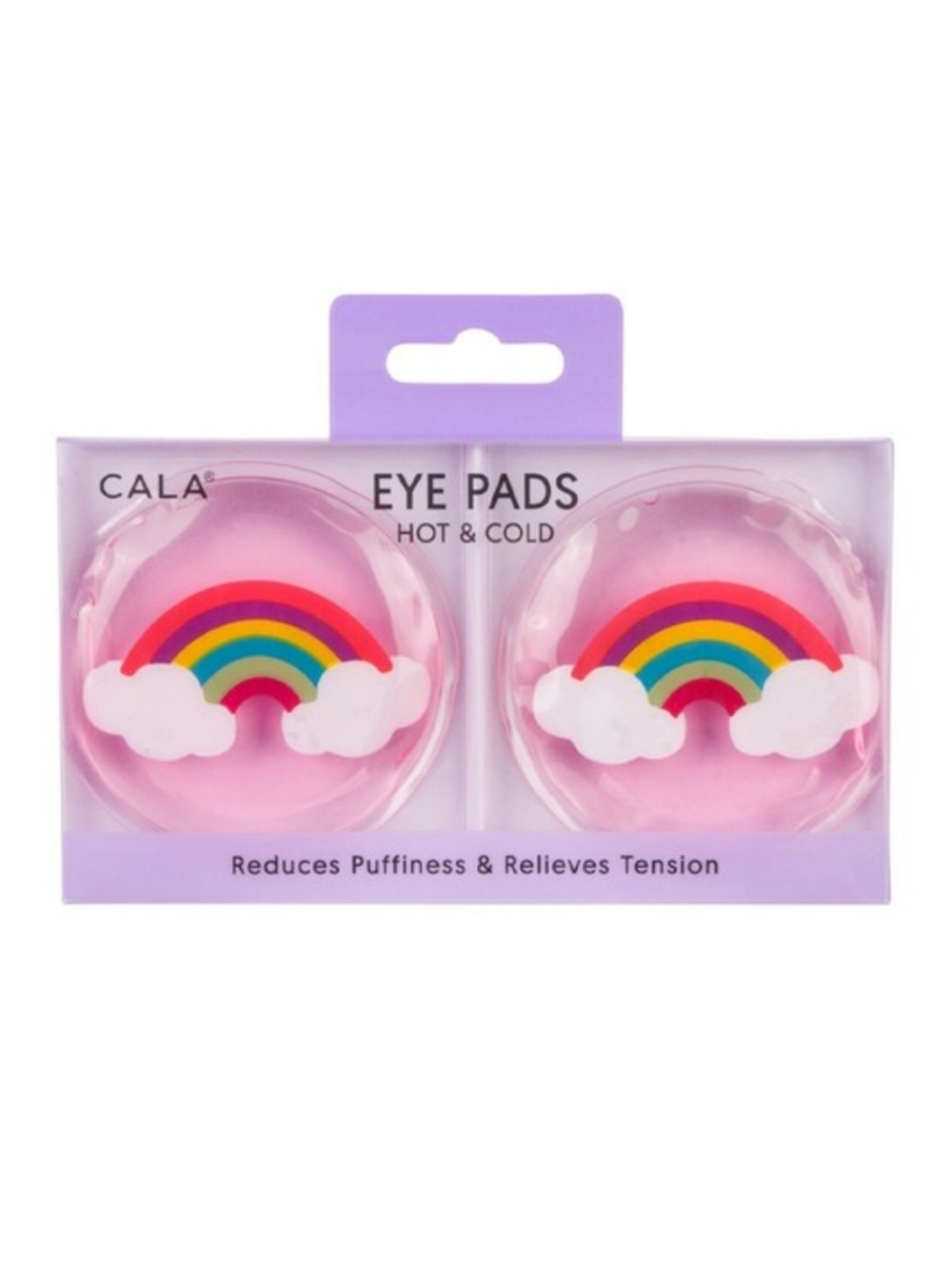 ❤️  5/$25 CALA Rainbow Hot & Cold Eye Pads Reusable Cooling Eye Mask